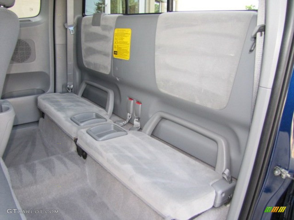 Graphite Gray Interior 2007 Toyota Tacoma V6 Access Cab 4x4 Photo #74616313