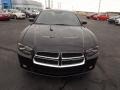 2013 Pitch Black Dodge Charger R/T Plus  photo #2