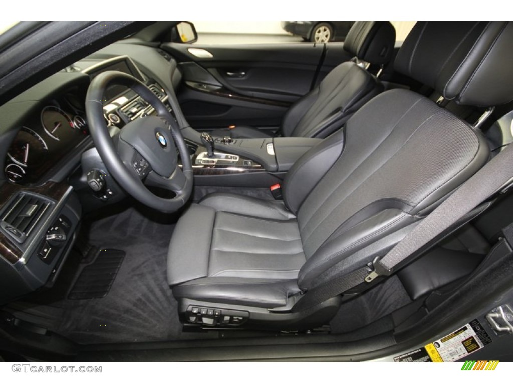 2012 BMW 6 Series 650i Convertible Front Seat Photo #74617123