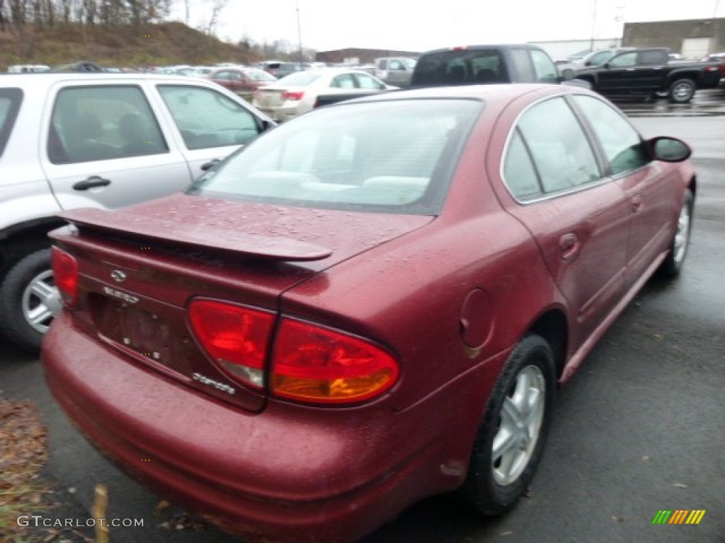 Ruby Red 2002 Oldsmobile Alero GL Sedan Exterior Photo #74618768