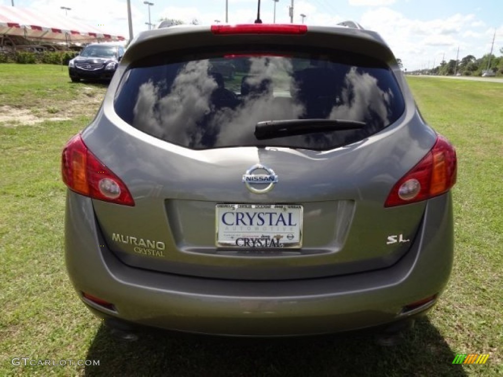 2009 Murano SL - Platinum Graphite Metallic / Beige photo #7