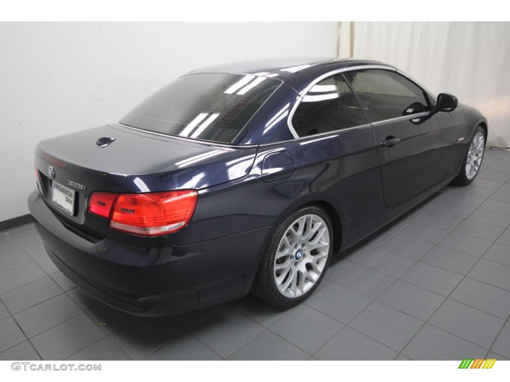 2010 3 Series 328i Convertible - Monaco Blue Metallic / Saddle Brown Dakota Leather photo #12