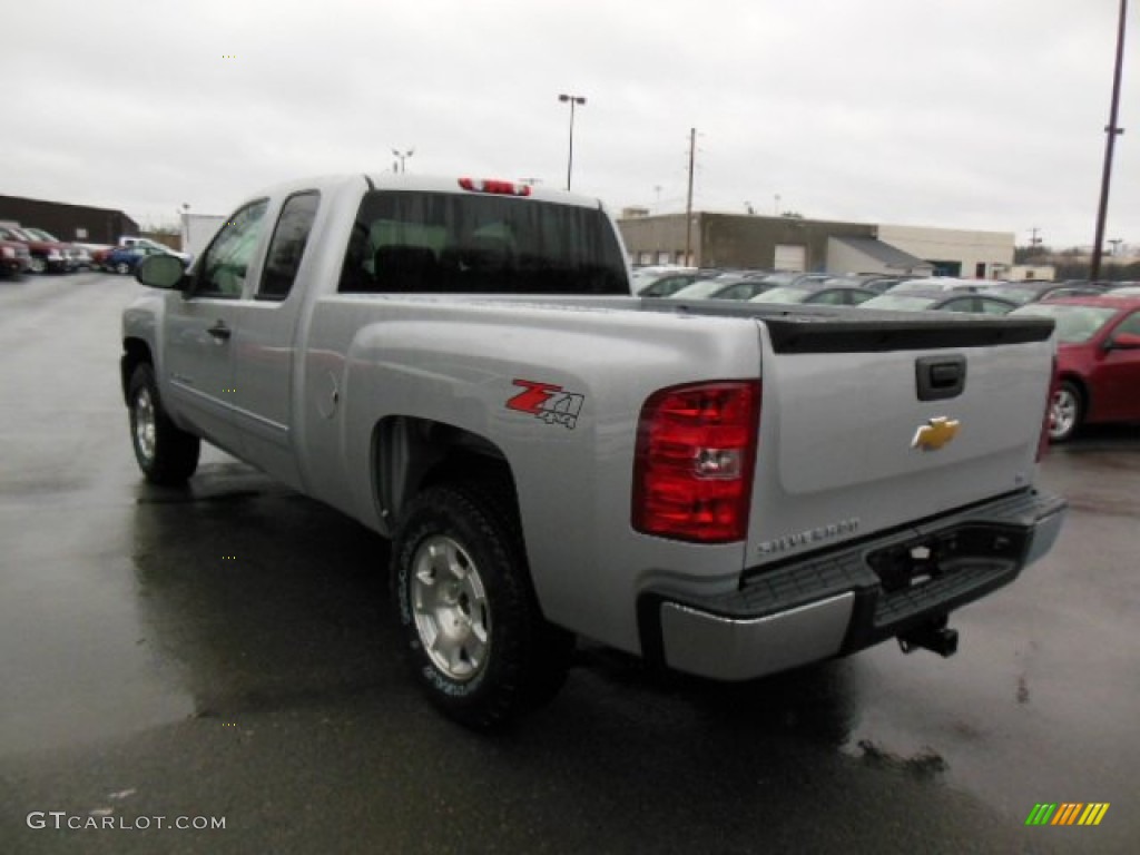 2013 Silverado 1500 LT Extended Cab 4x4 - Silver Ice Metallic / Ebony photo #6