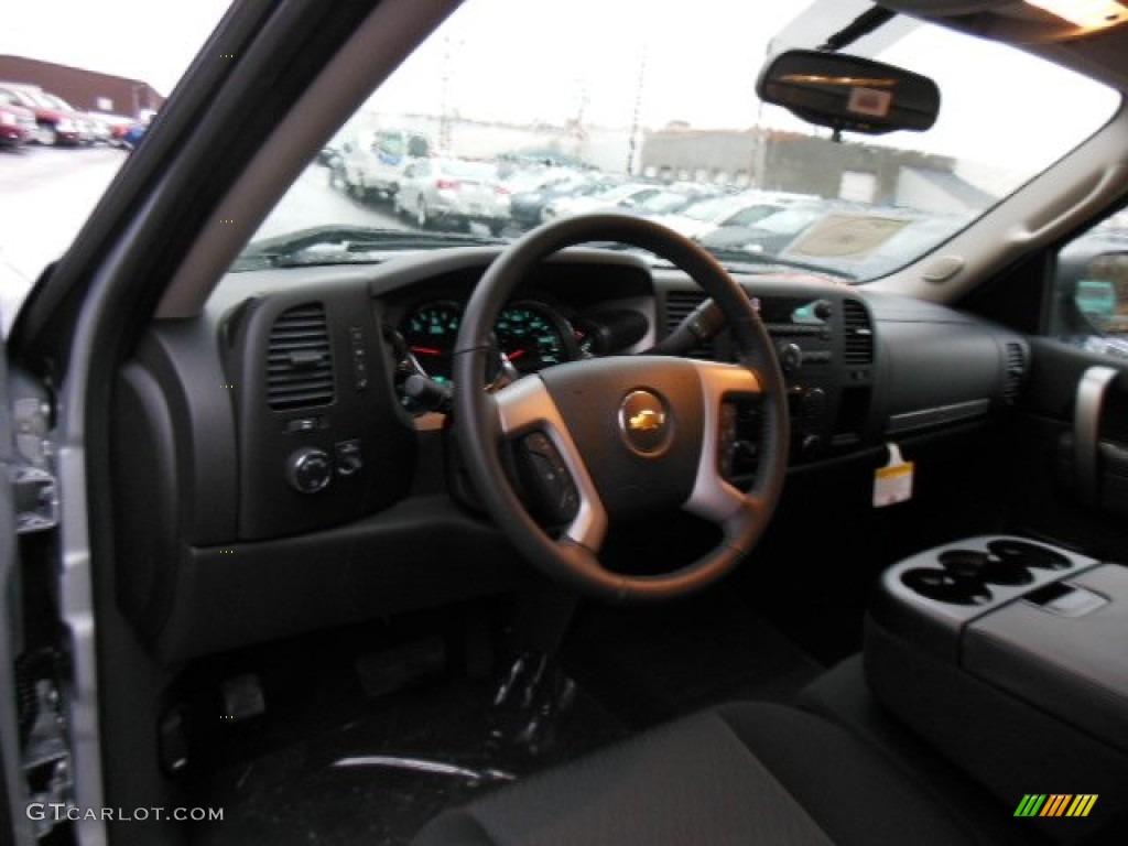 2013 Silverado 1500 LT Extended Cab 4x4 - Silver Ice Metallic / Ebony photo #10