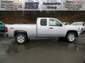 2013 Silver Ice Metallic Chevrolet Silverado 1500 LT Extended Cab 4x4  photo #1