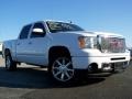 2008 Summit White GMC Sierra 1500 Denali Crew Cab AWD  photo #10