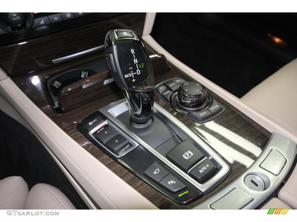 2012 7 Series 750Li Sedan - Dark Graphite Metallic / Oyster/Black photo #24