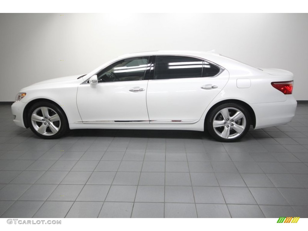 Starfire Pearl 2010 Lexus LS 460 L Exterior Photo #74623358