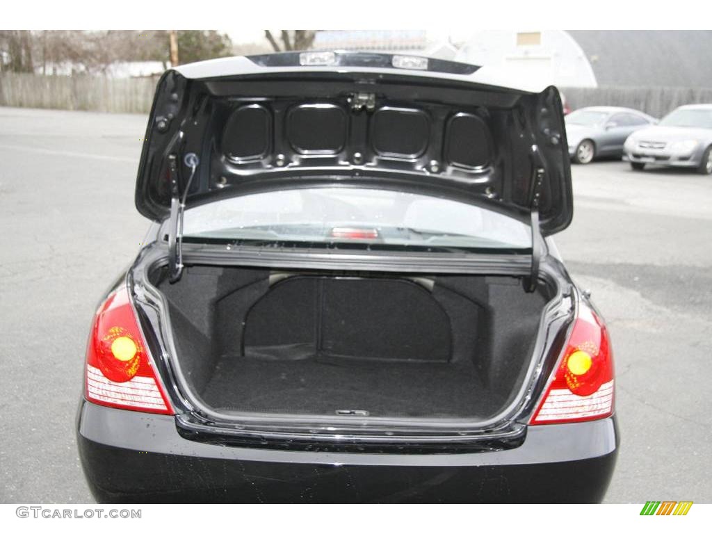2006 Elantra GLS Sedan - Ebony Black / Gray photo #7