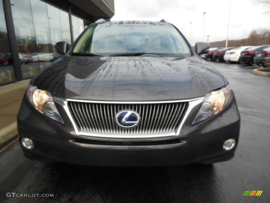 2010 RX 450h AWD Hybrid - Truffle Brown Mica / Parchment/Brown Walnut photo #4