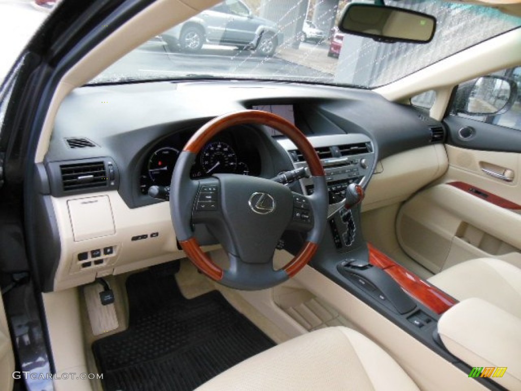 2010 RX 450h AWD Hybrid - Truffle Brown Mica / Parchment/Brown Walnut photo #9