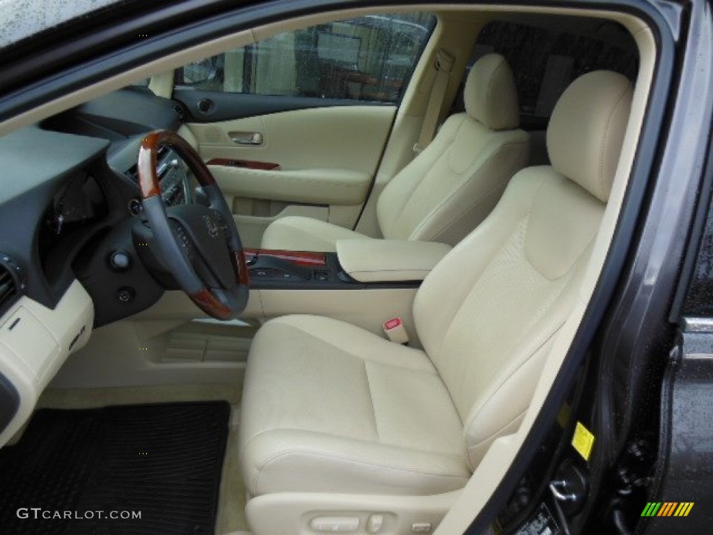 2010 RX 450h AWD Hybrid - Truffle Brown Mica / Parchment/Brown Walnut photo #10