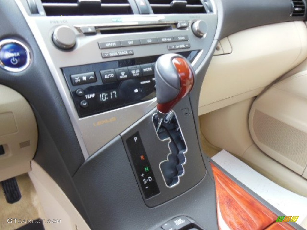 2010 RX 450h AWD Hybrid - Truffle Brown Mica / Parchment/Brown Walnut photo #15