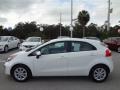 2013 Clear White Kia Rio EX 5-Door  photo #2