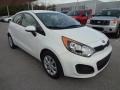 2013 Clear White Kia Rio EX 5-Door  photo #11