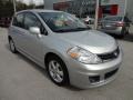 2012 Brilliant Silver Metallic Nissan Versa 1.8 SL Hatchback  photo #11