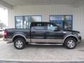 2005 Black Ford F150 Lariat SuperCrew 4x4  photo #2