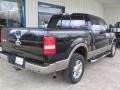 2005 Black Ford F150 Lariat SuperCrew 4x4  photo #4