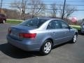 2009 Medium Silver Blue Hyundai Sonata GLS  photo #3