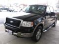 2005 Black Ford F150 Lariat SuperCrew 4x4  photo #14