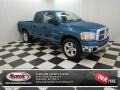 2006 Atlantic Blue Pearl Dodge Ram 1500 SLT Quad Cab  photo #1