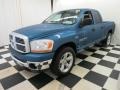 2006 Atlantic Blue Pearl Dodge Ram 1500 SLT Quad Cab  photo #3