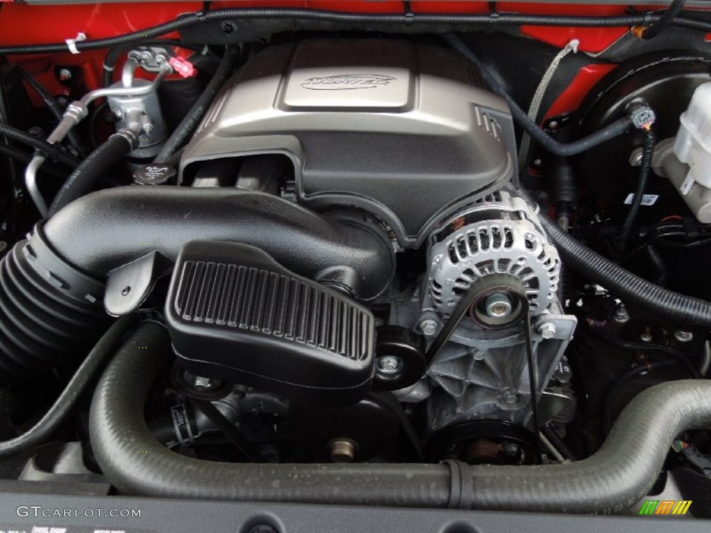 2011 Chevrolet Silverado 1500 LT Regular Cab 4.8 Liter Flex-Fuel OHV 16-Valve Vortec V8 Engine Photo #74629362
