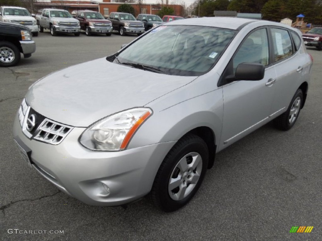 2011 Rogue S - Silver Ice Metallic / Black photo #2