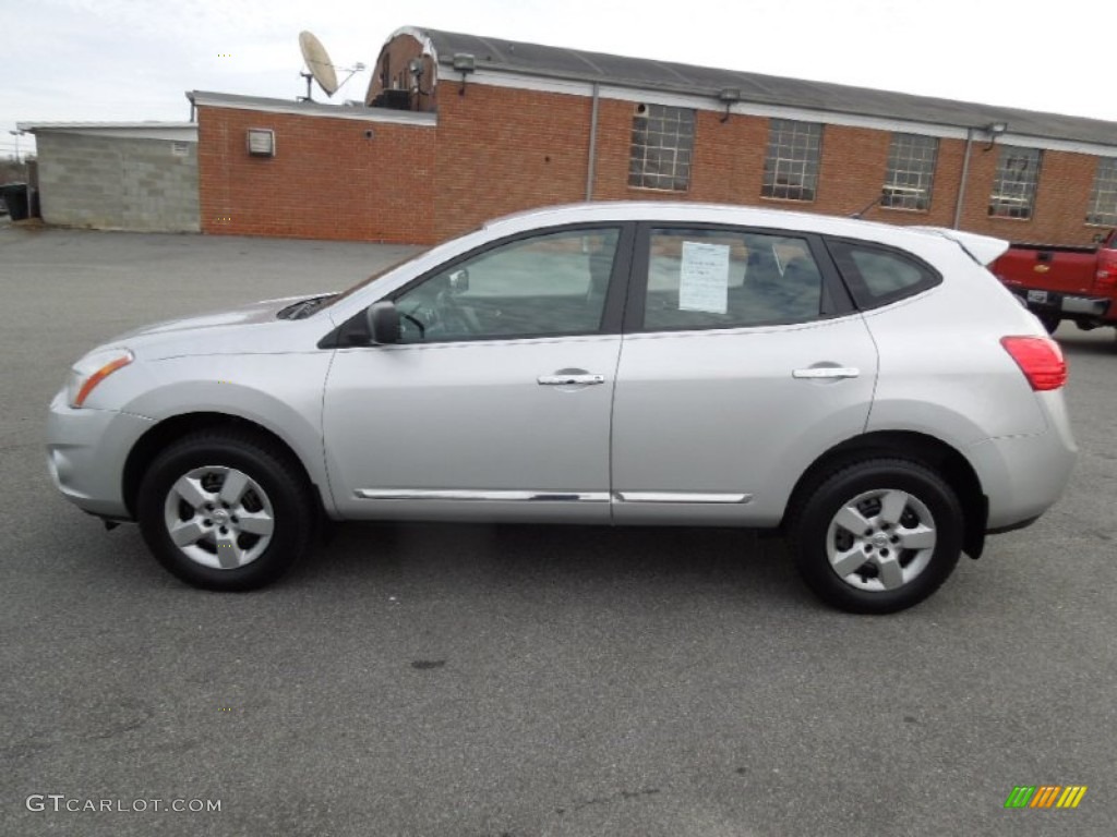 2011 Rogue S - Silver Ice Metallic / Black photo #3