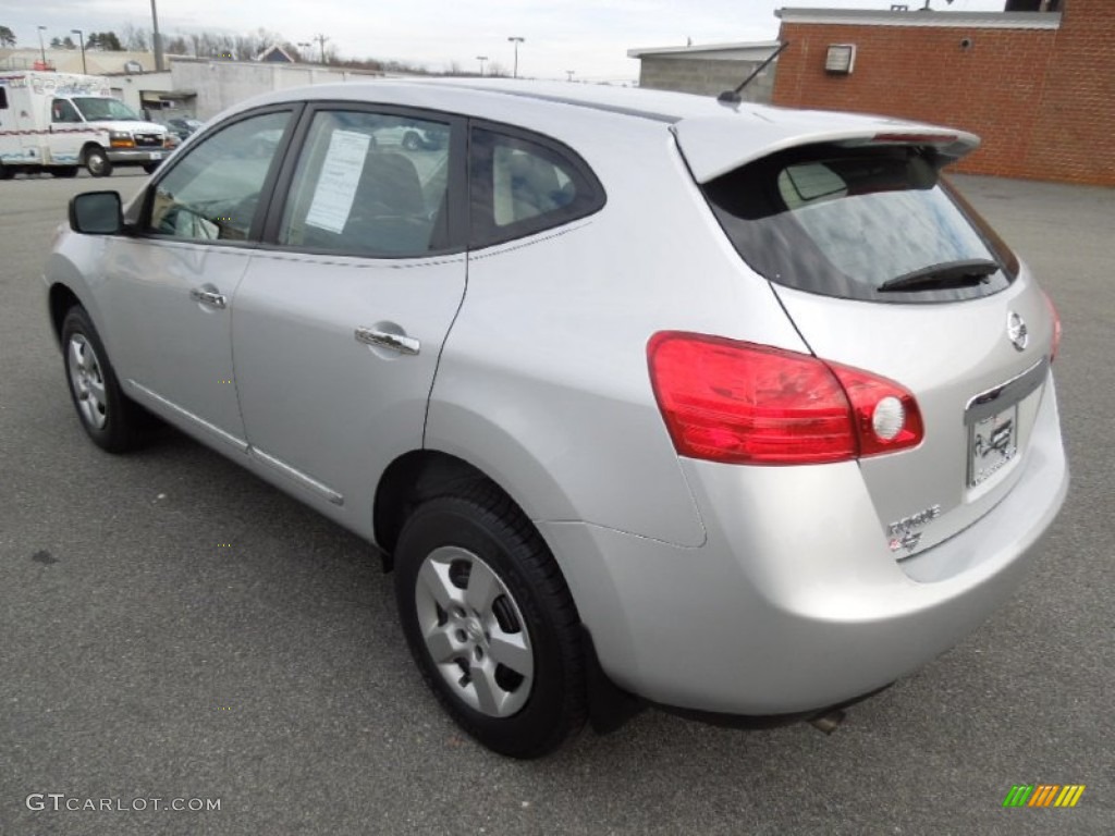 2011 Rogue S - Silver Ice Metallic / Black photo #4