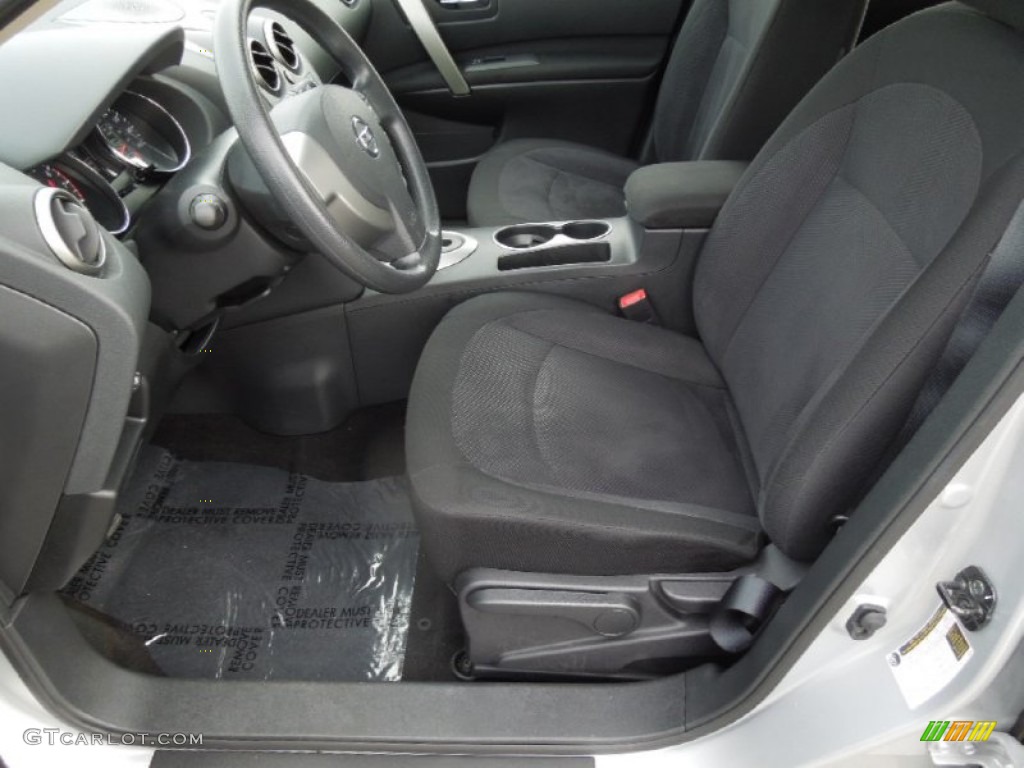 2011 Rogue S - Silver Ice Metallic / Black photo #8