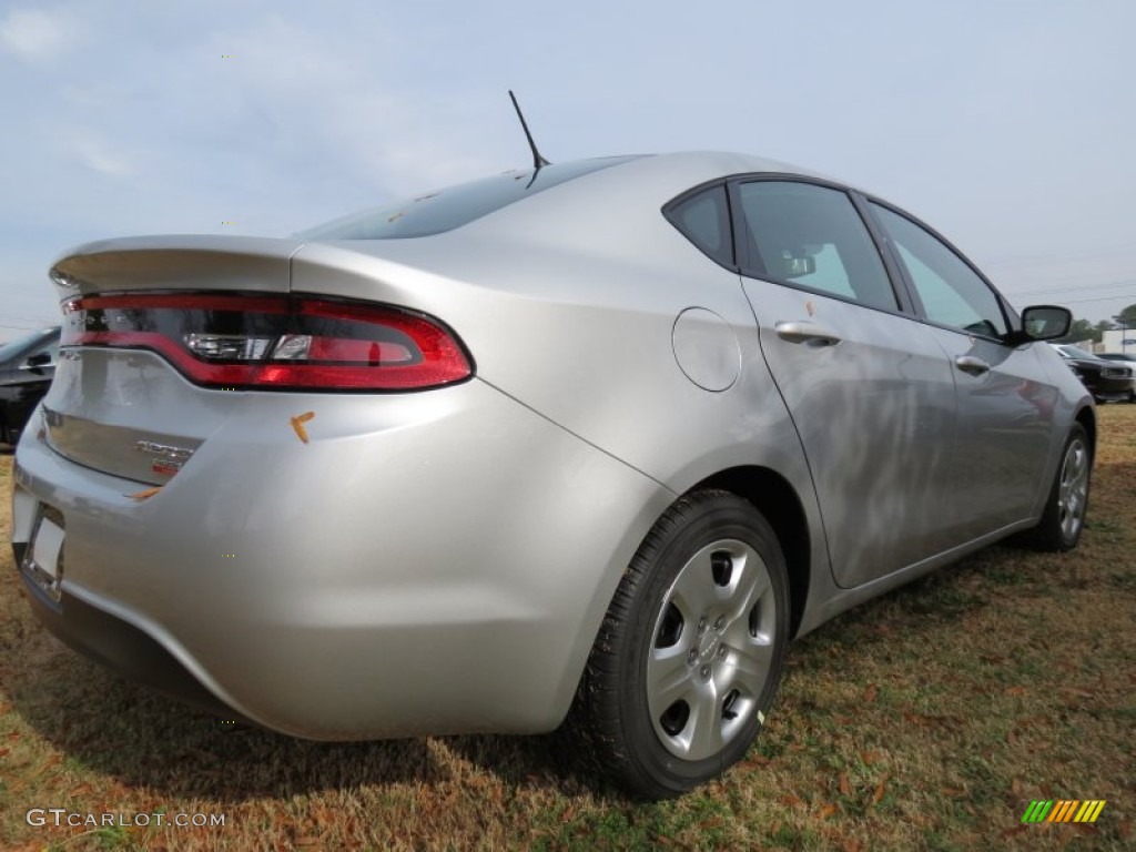 Bright Silver Metallic 2013 Dodge Dart Aero Exterior Photo #74629883