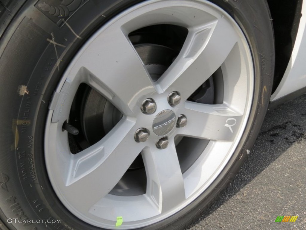 2013 Challenger SXT - Bright White / Dark Slate Gray photo #5