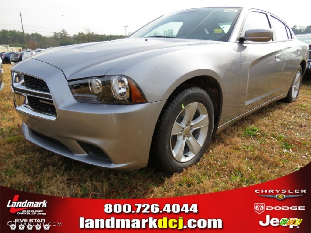 2013 Charger SE - Billet Silver / Black photo #1