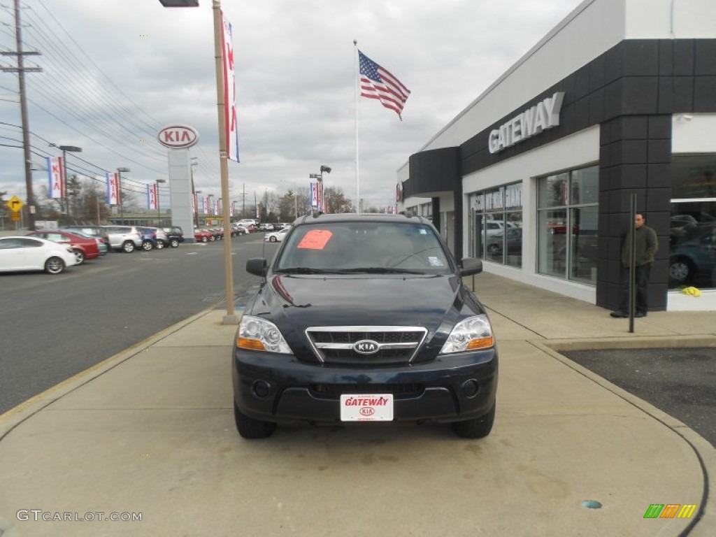 2009 Sorento LX 4x4 - Midnight Blue / Gray photo #2