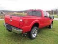 2013 Vermillion Red Ford F350 Super Duty Lariat Crew Cab 4x4  photo #11