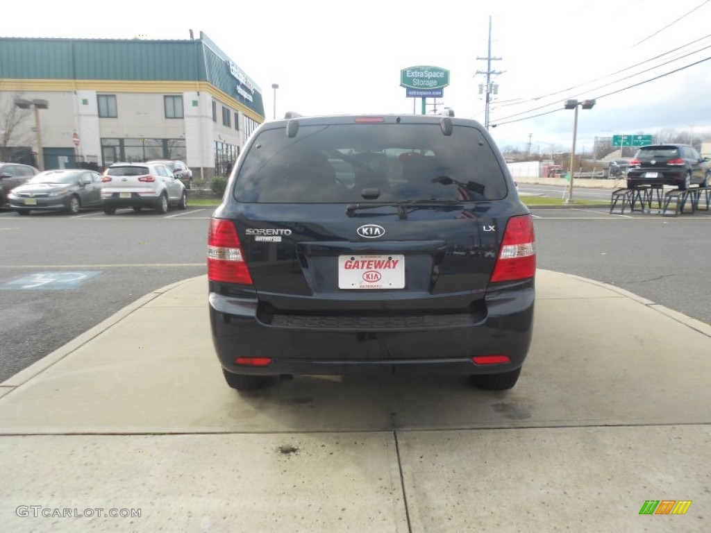 2009 Sorento LX 4x4 - Midnight Blue / Gray photo #6