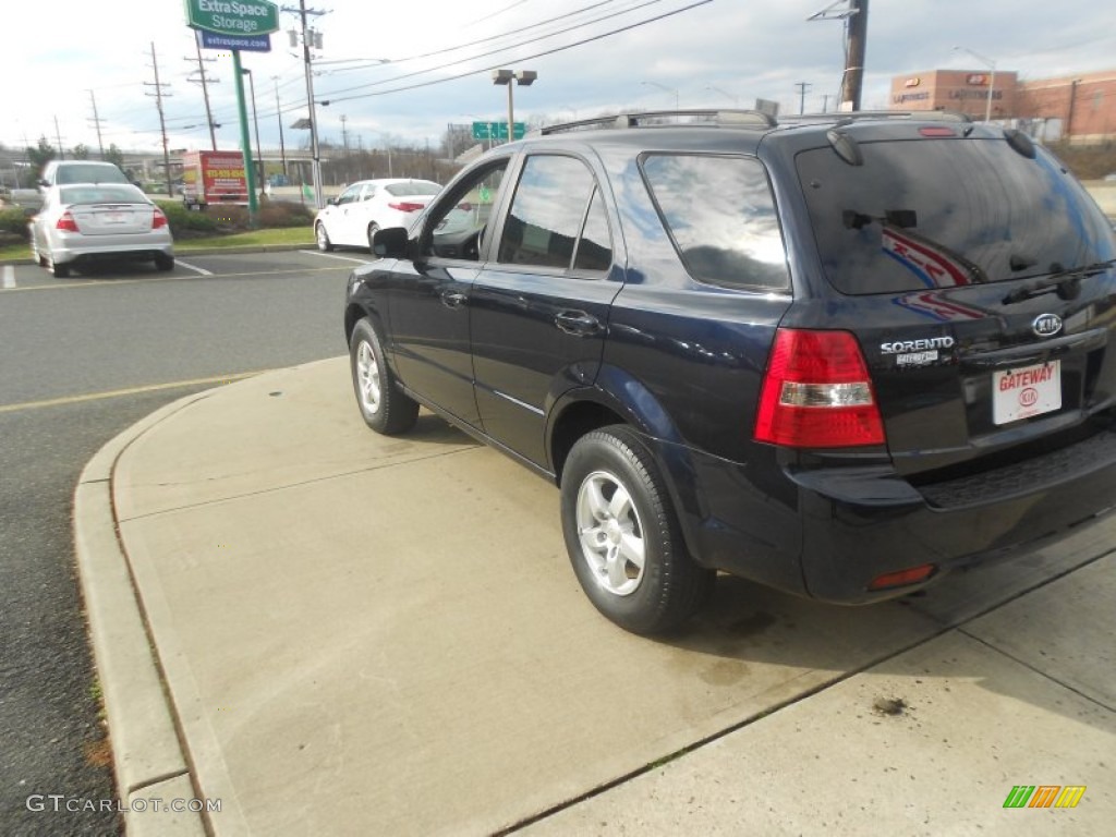 2009 Sorento LX 4x4 - Midnight Blue / Gray photo #7