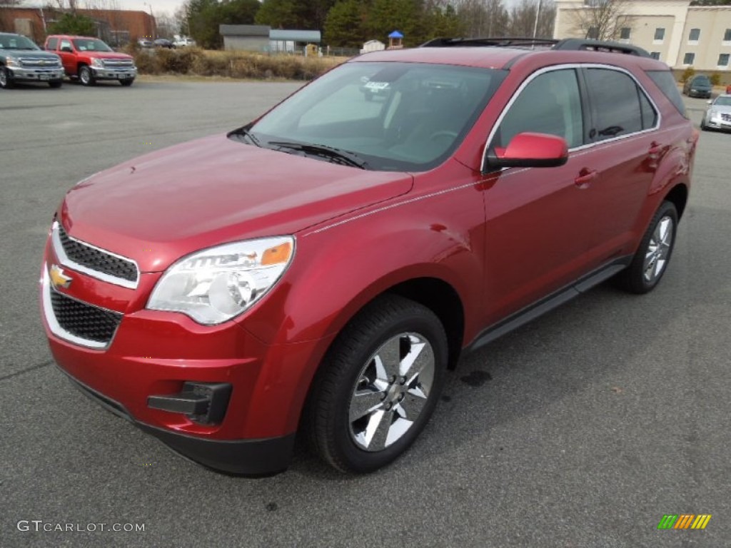 2013 Equinox LT - Crystal Red Tintcoat / Jet Black photo #2