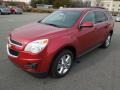 2013 Crystal Red Tintcoat Chevrolet Equinox LT  photo #2