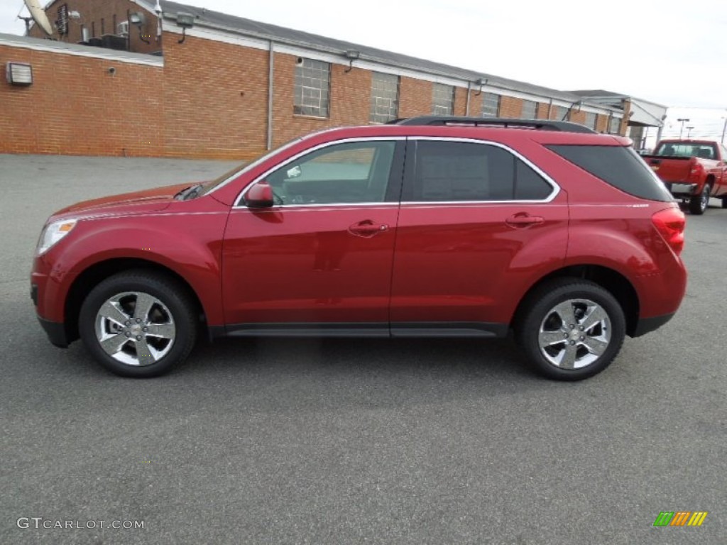 2013 Equinox LT - Crystal Red Tintcoat / Jet Black photo #3