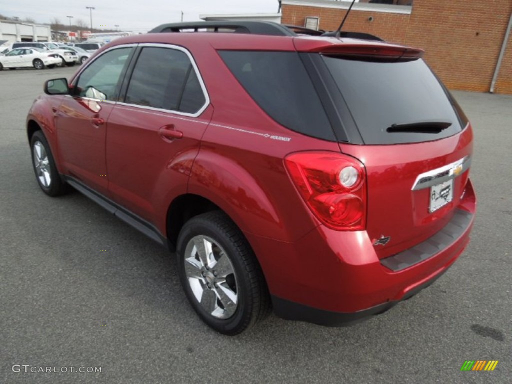 2013 Equinox LT - Crystal Red Tintcoat / Jet Black photo #4