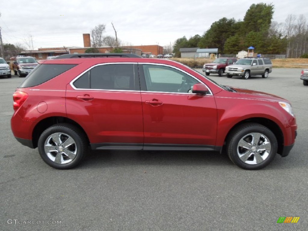 2013 Equinox LT - Crystal Red Tintcoat / Jet Black photo #6