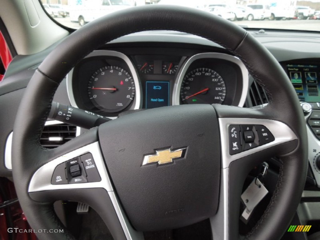 2013 Equinox LT - Crystal Red Tintcoat / Jet Black photo #16