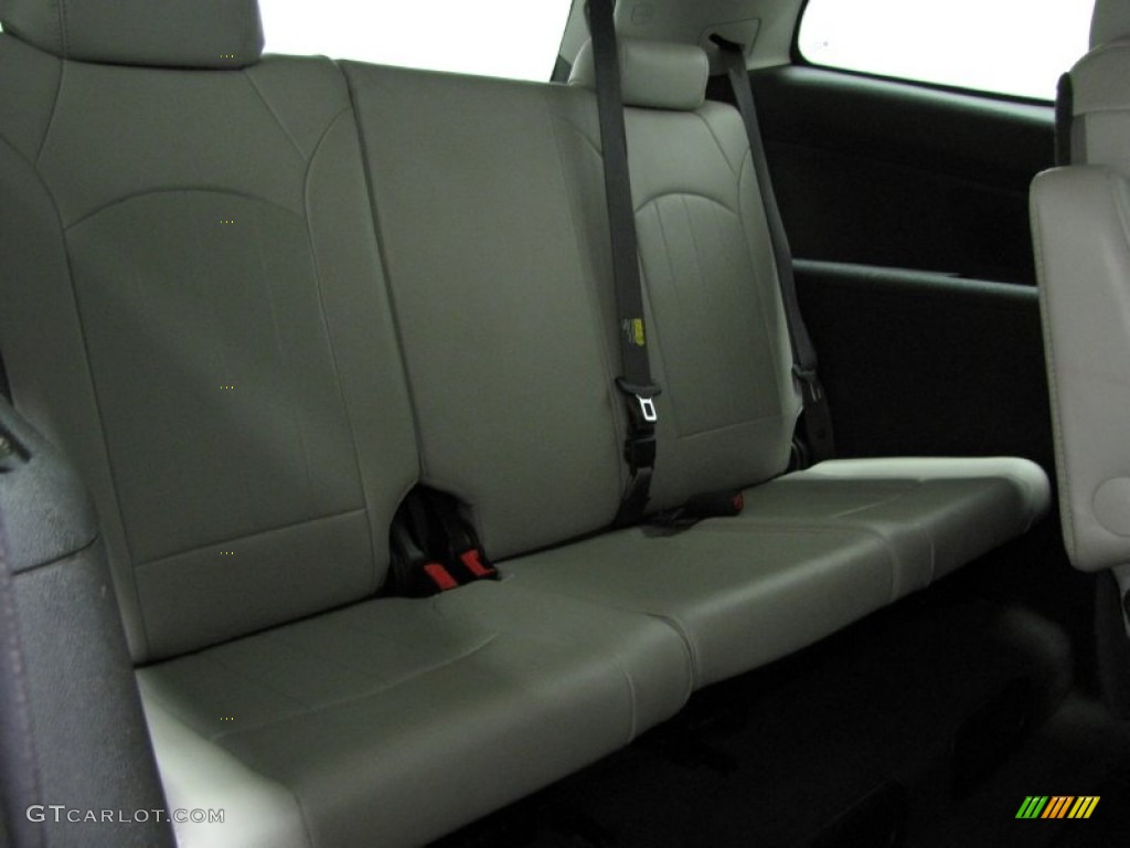 2011 Traverse LTZ AWD - Steel Green Metallic / Light Gray/Ebony photo #11