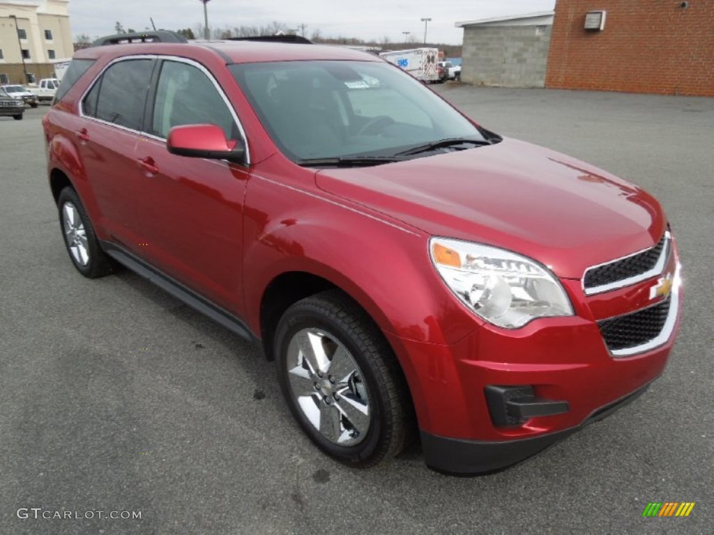Crystal Red Tintcoat 2013 Chevrolet Equinox LT Exterior Photo #74633485