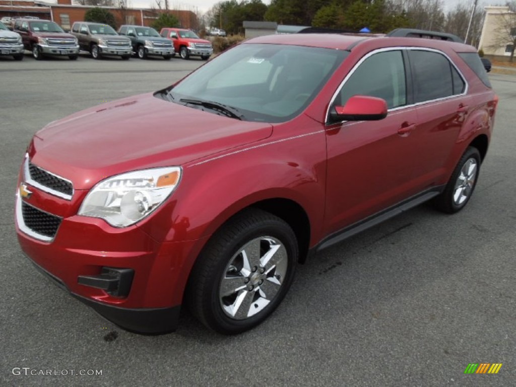 2013 Equinox LT - Crystal Red Tintcoat / Jet Black photo #2
