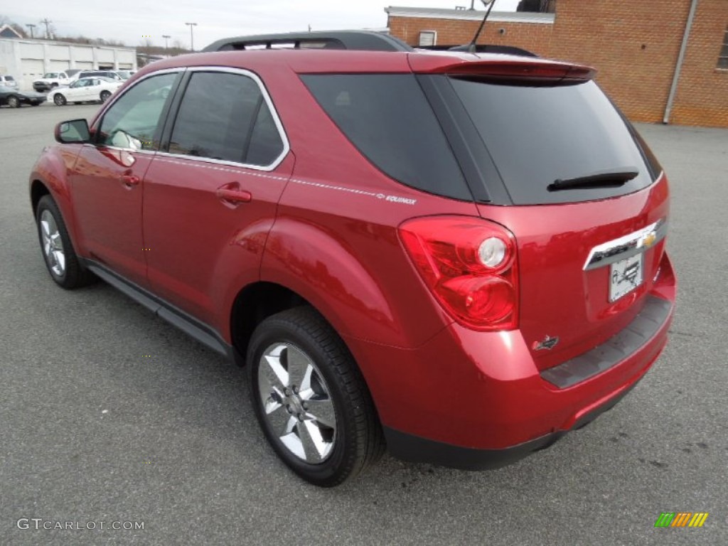 2013 Equinox LT - Crystal Red Tintcoat / Jet Black photo #4