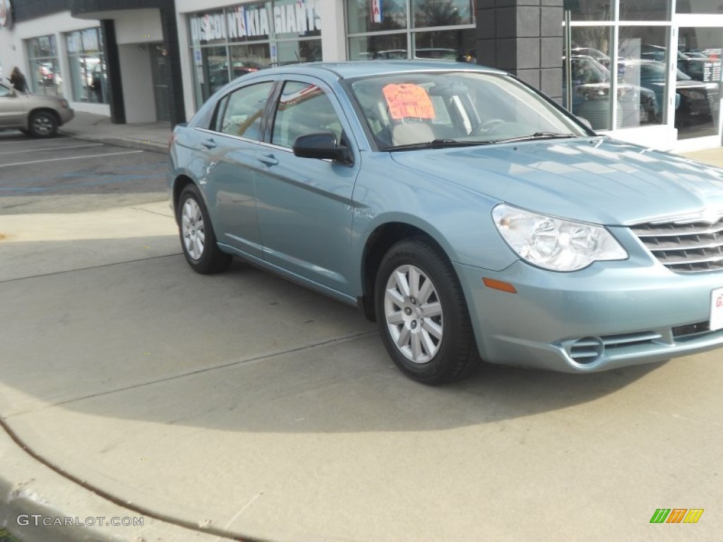 2009 Sebring LX Sedan - Clearwater Blue Pearl / Dark Slate Gray photo #3