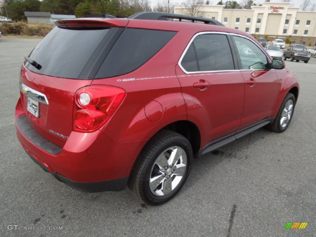2013 Equinox LT - Crystal Red Tintcoat / Jet Black photo #5